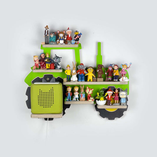 Trecker / Traktor - Tonie Regal für bis zu 26 Tonie figuren